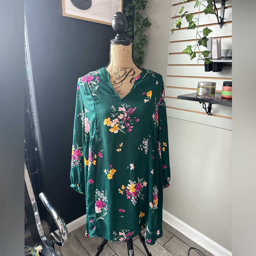Old Navy • Floral Print Blouse • L